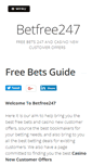 Mobile Screenshot of betfree247.com
